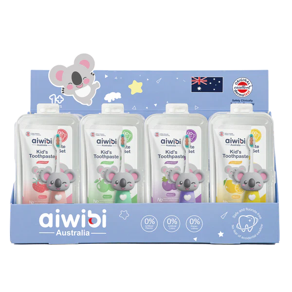 Jolly Kid's Toothpaste & Toothbrush Set